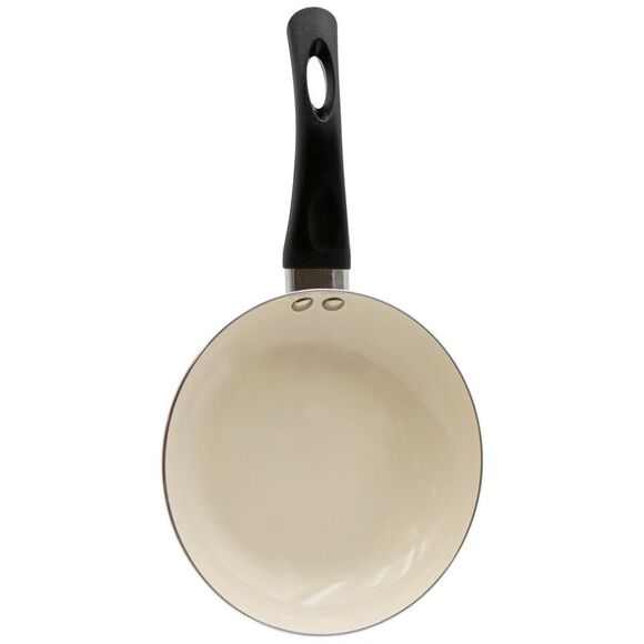 Handy Gourmet Ceramic Non-Stick 7" Aluminum Fry Pan in Red - Picture 3 of 5